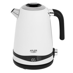 bollitore elettrico adler ad 1295w 1.7l bianco [ad 1295w]