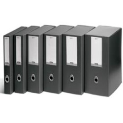 Scatola progetto fellowes plus vip dorso 6cm grigio antracite [1007101]