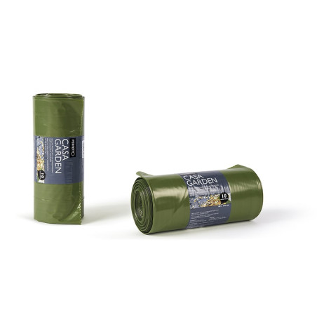 sacchi immondizia perfetto 10 pezzi muschio 80x110 [0359f]