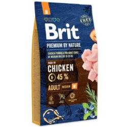 mangime brit premium by nature pollo umido per cani adulti