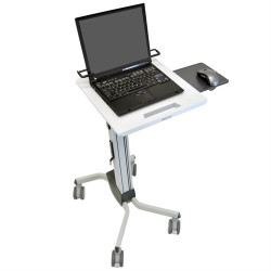carrello per notebook ergotron 24-205-214 neo-flex bianco