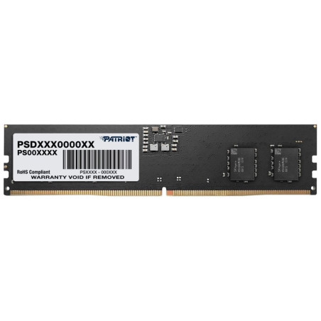 ram dimm ddr5 8gb patriot 4800mhz / cl40 / 1,1v / signature [psd58g480041]