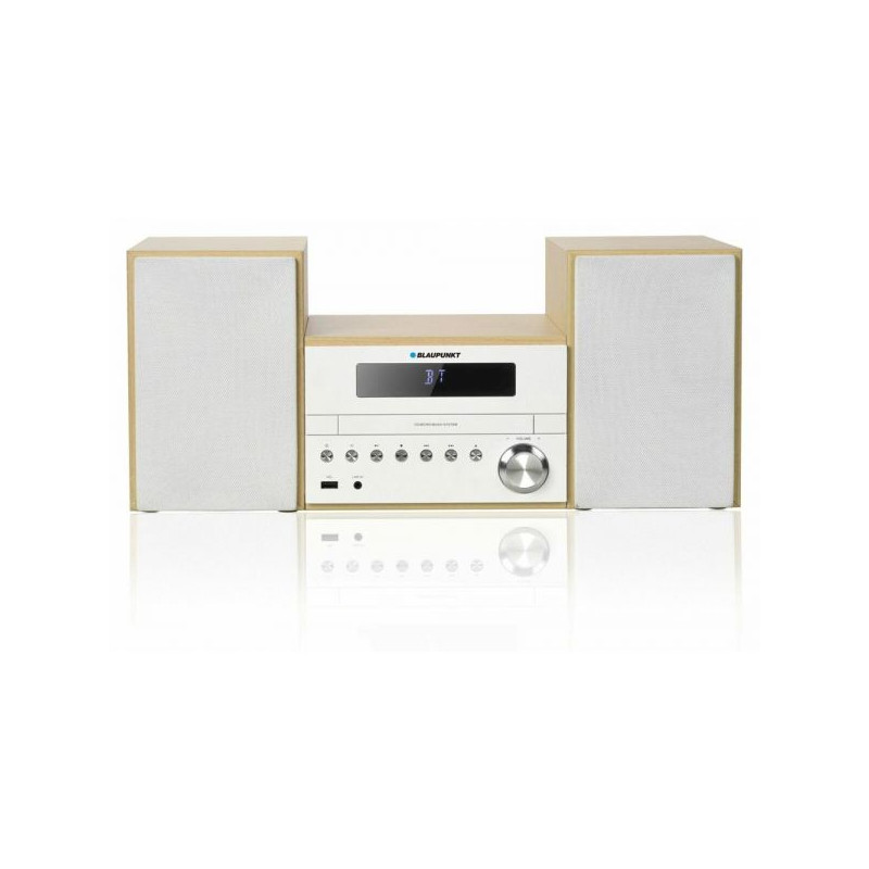 microsistema audio blaupunkt ms45bt per la casa 50w beige [ms45bt]