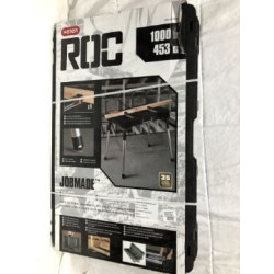 banco da lavoro pieghevole keter jobmade nero/rosso [239985]