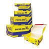 scatola spedizioni postale blasetti cf20 xs 34x24x6cm giallo 20pz