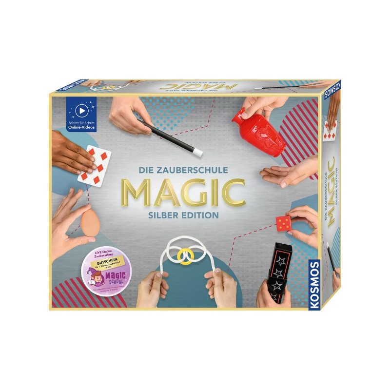 giochi di magia kosmos la scuola di magia silver edition 35 trucchi