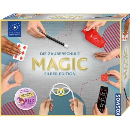 giochi di magia kosmos la scuola di magia silver edition 35 trucchi
