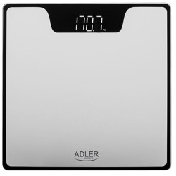bilancia pesapersone adler ad8174s argento [ad 8174s]