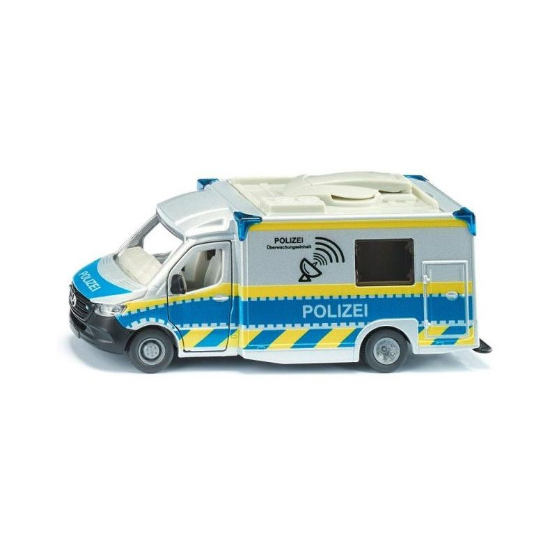 modellino siku 2301 mercedes-benz sprinter polizia bianco [wnsiks0cc023011]