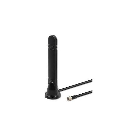 antenna qoltec 5g indoor 8dbi lte omnidirezionale dual nero [nuqolantz057033]