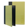 Porta menu' a5-18x25cm verde trendy con 1 inserto doppio