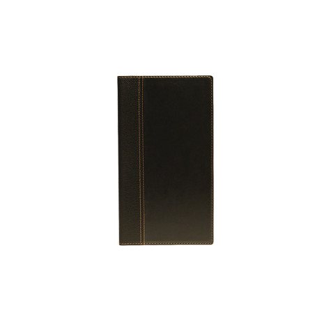 Portaconto 13x23cm nero trendy [mc-trbp-bl]