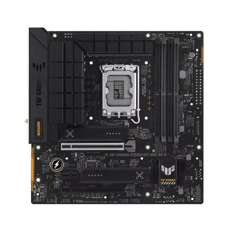 scheda madre asus tuf gaming b760m-btf nero [90mb1e50-m0eay0]