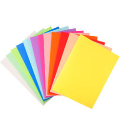 Cartellina in cartone semplice exacompta 100 pz. 240gr 24x32cm mix