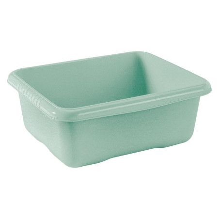 bacinella tontarelli aurora rettangolare per bucato 11l salvia