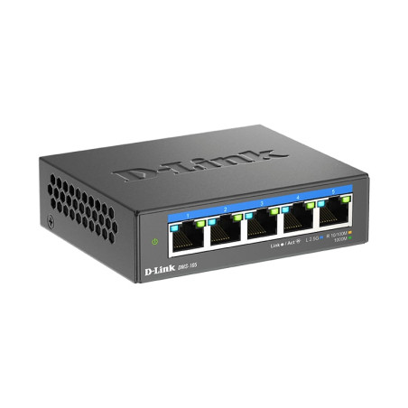 switch d-link dms-105 non gestito l2 5porte ethernet 100/1000/2500