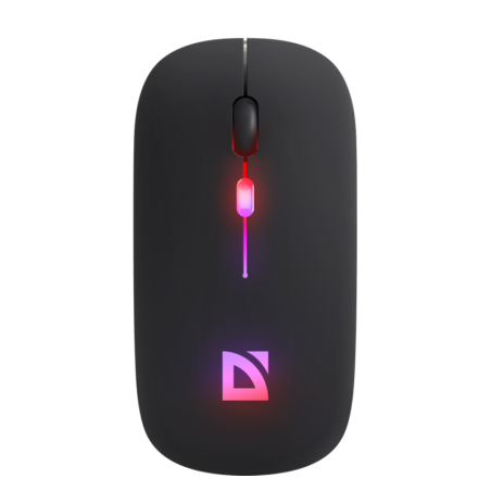 mouse defender mm-997 touch senza fili ottico 1600dpi rgb nero