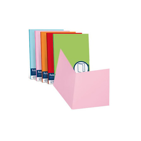 Cartellina in cartone semplice favini 50 pz. verde chiaro 200gr 25x34cm