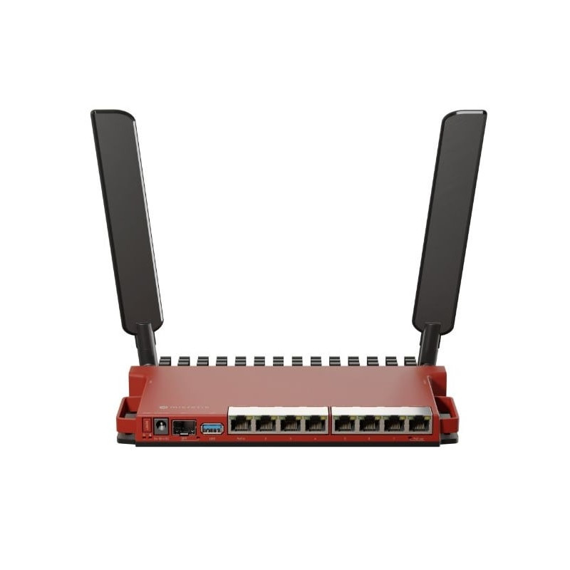 router da tavolo mikrotik ethernet lan/wi-fi6/banda 2.4ghz/128-512mb/574mbit/s