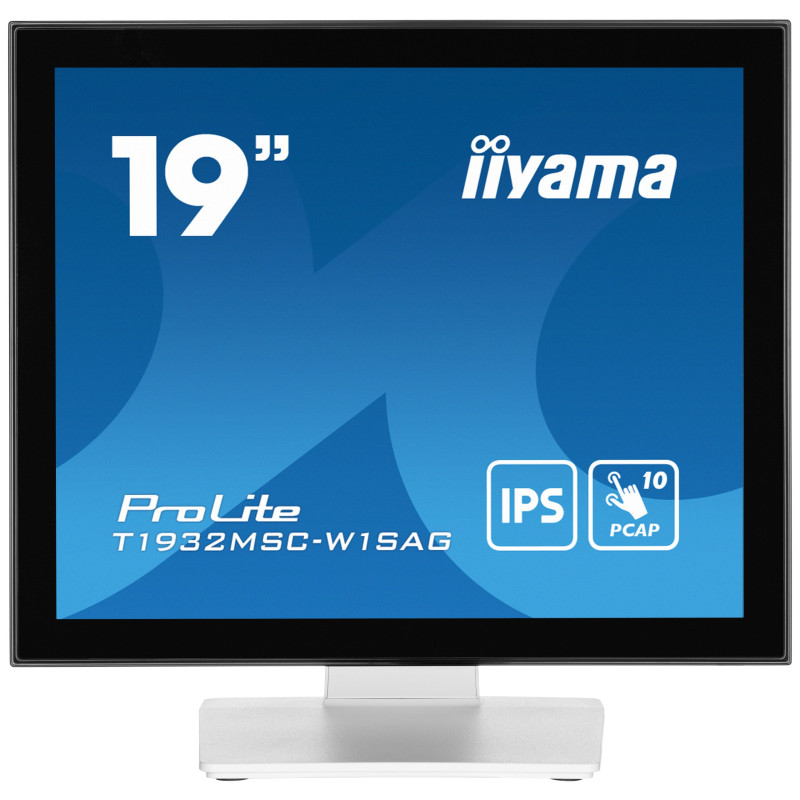 monitor touch led 19'' iiyama prolite t1932msc-w1sag