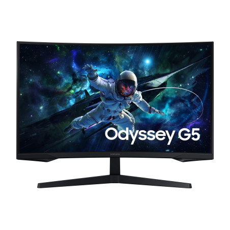 monitor led 32" samsung s32cg554eu wide quad hd 2560x1440p 1ms
