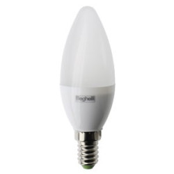 lampadina beghelli super led 7w e14 700lm classe f bianco [58063]