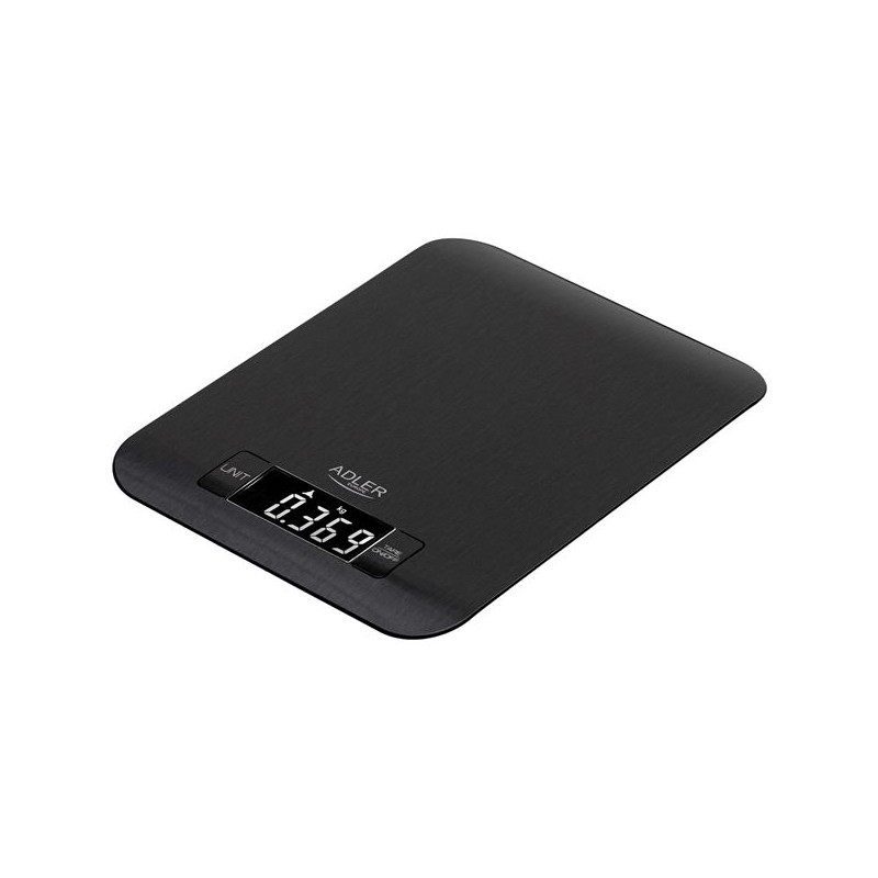 bilancia da cucina adler ad 3183 con display lcd nero [ad 3183b]