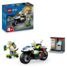 gioco da costruzione lego inseguimento in moto della polizia multicolore