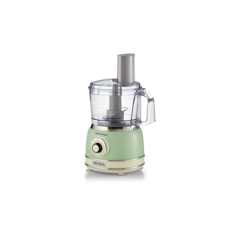 robot da cucina ariete 1781 vintage 1000w 1.2l 2vel+pulse verde [1781verde]
