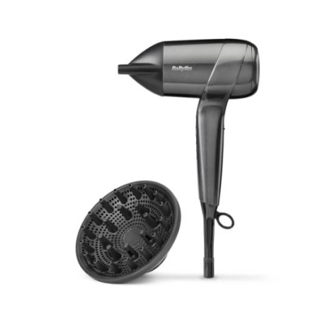 asciugacapelli babyliss d6200e 1600w argento [d6200e]