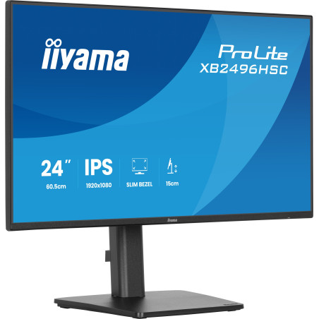 monitor led 24'' iiyama prolite xb2496hsc-b1 full hd