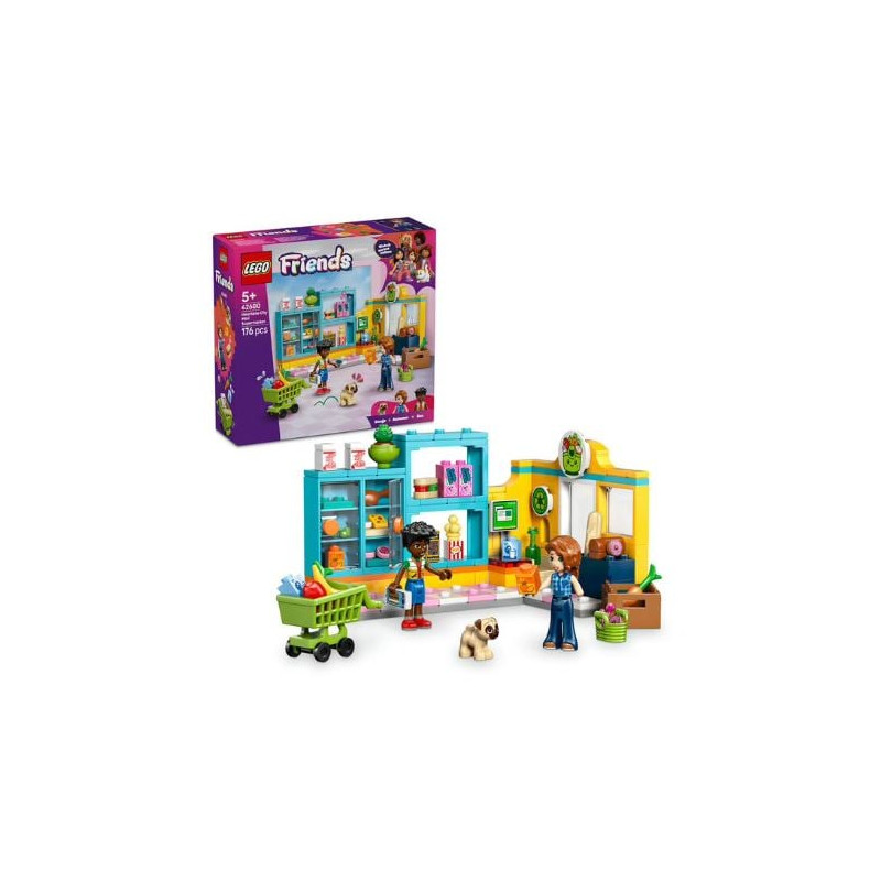 gioco da costruzione lego friends negozio di alimentari di heartlake