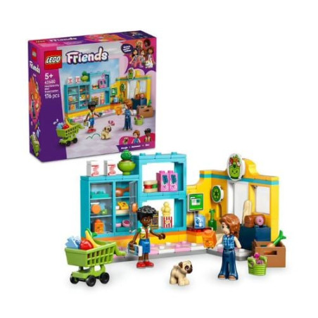 gioco da costruzione lego friends negozio di alimentari di heartlake