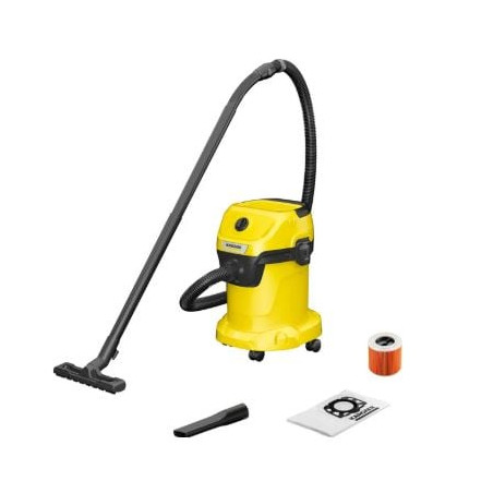 aspirapolvere karcher wd 3 v-17/4/20 per solidi e liquidi 1000w