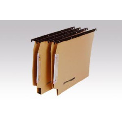 cartella sospesa in cartone bertesi 33/v avana cartesio [114f beta-c1]