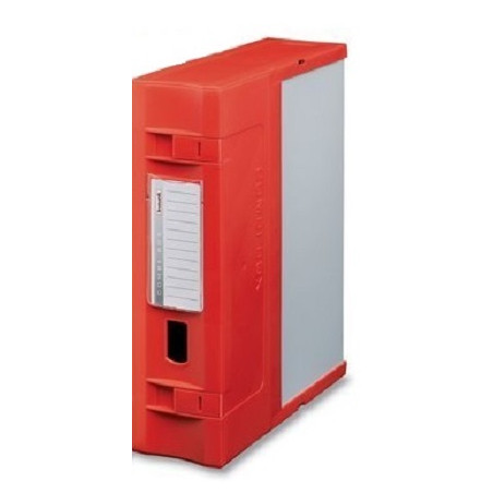 scatola progetto fellowes combi box e600 rosso 29,8x36,2 dorso 9cm