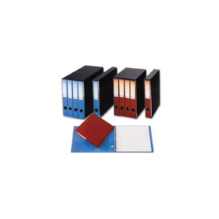 portatabulati ad anelli cartotecnica del garda 204g 32x42cm azzurro