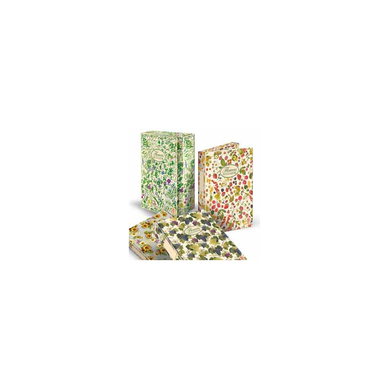 portaprogetti dorso 7cm 26x34cm pigna nature flowers pz: 3 [0089255d7]