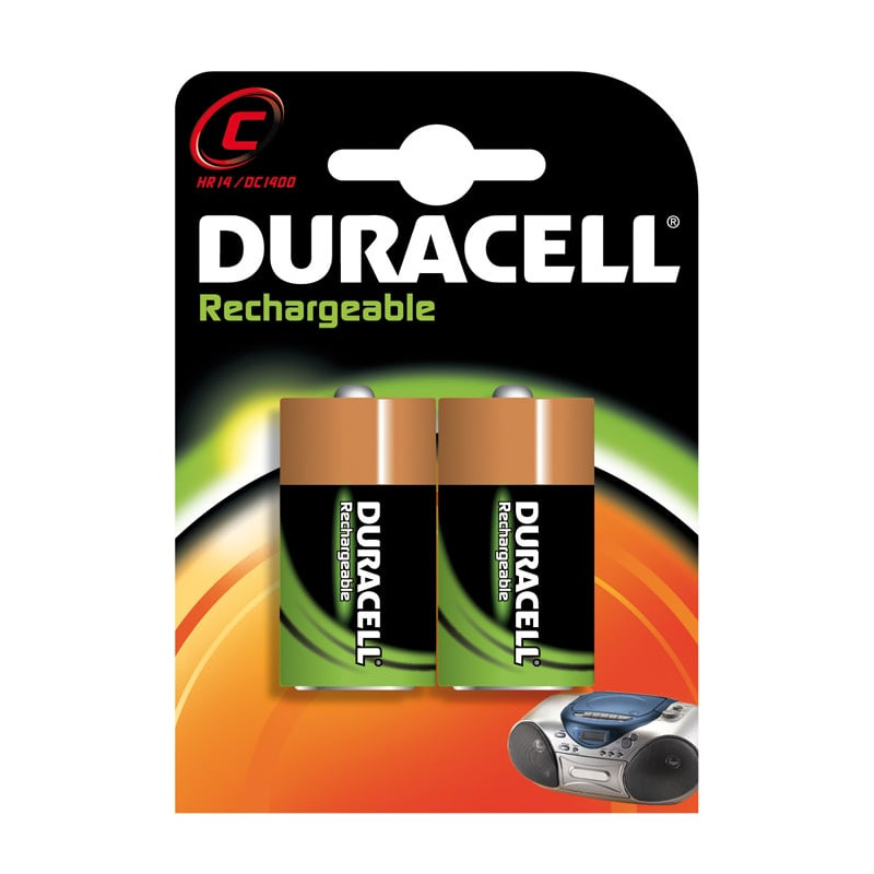 pila ricaricabile duracell 2 pz. supreme c b2 [75052458]