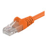 cavo di rete patch cca cat. 5e arancio utp 5 mt