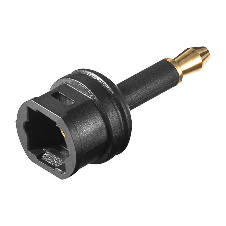 adattatore toslink femmina a miniplug 3.5mm maschio