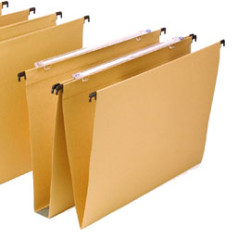 cartella sospesa in cartone bertesi 39/v avana [060/390 beta-b1]
