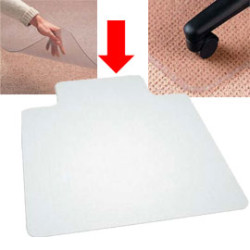 Tappeto salvapavimenti velcoc chair mat 90x120cm in vinile [zgchair9012]