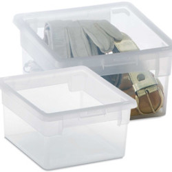 Box rotho light box 17,8x20,4x h10cm - 2,5lt s/2 [1001970]