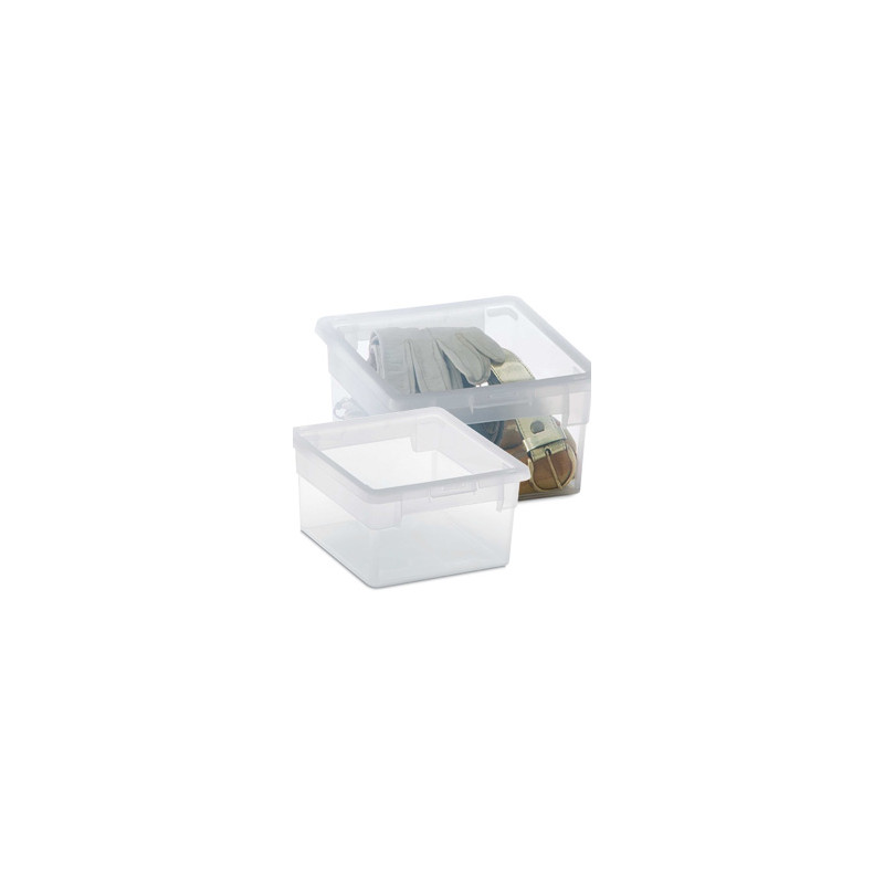 Box rotho light box 17,8x20,4x h10cm - 2,5lt s/2 [1001970]