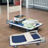 carrello portatutto pieghevole c/ruote portata max 150kg [pzs 150]