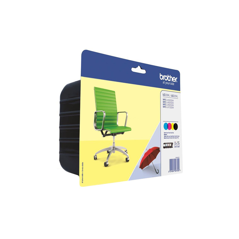 cartuccia brother multipack [lc229xlvalbpdr]