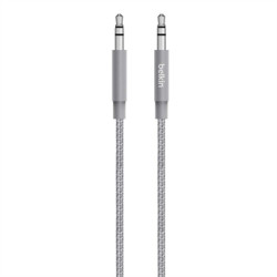 cavo audio belkin premium mixit 1,2 m 3,5mm grigio [av10164bt04-gry]
