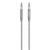 cavo audio belkin premium mixit 1,2 m 3,5mm grigio [av10164bt04-gry]