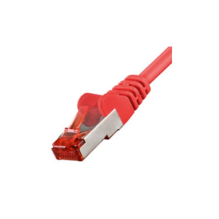 cavo di rete digitus cat 6a s-ftp lsoh cu 26/7, 0,5m, rosso [dk-1644-a-005/r]